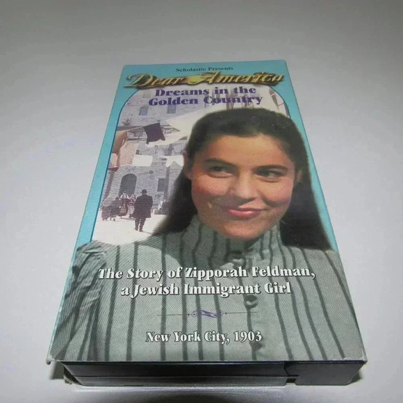 Scholastic DEAR AMERICA Dreams in the Golden Country VHS~TESTED! - Picture 1 of 3